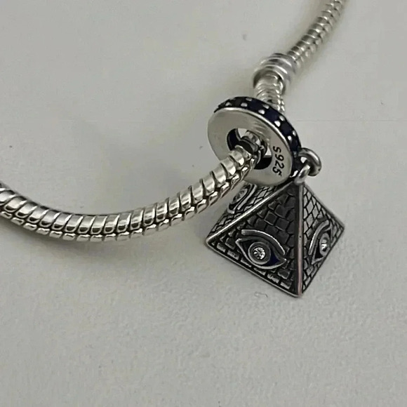 S925 Stamped Sterling Silver Charm - Picture 9 of 9